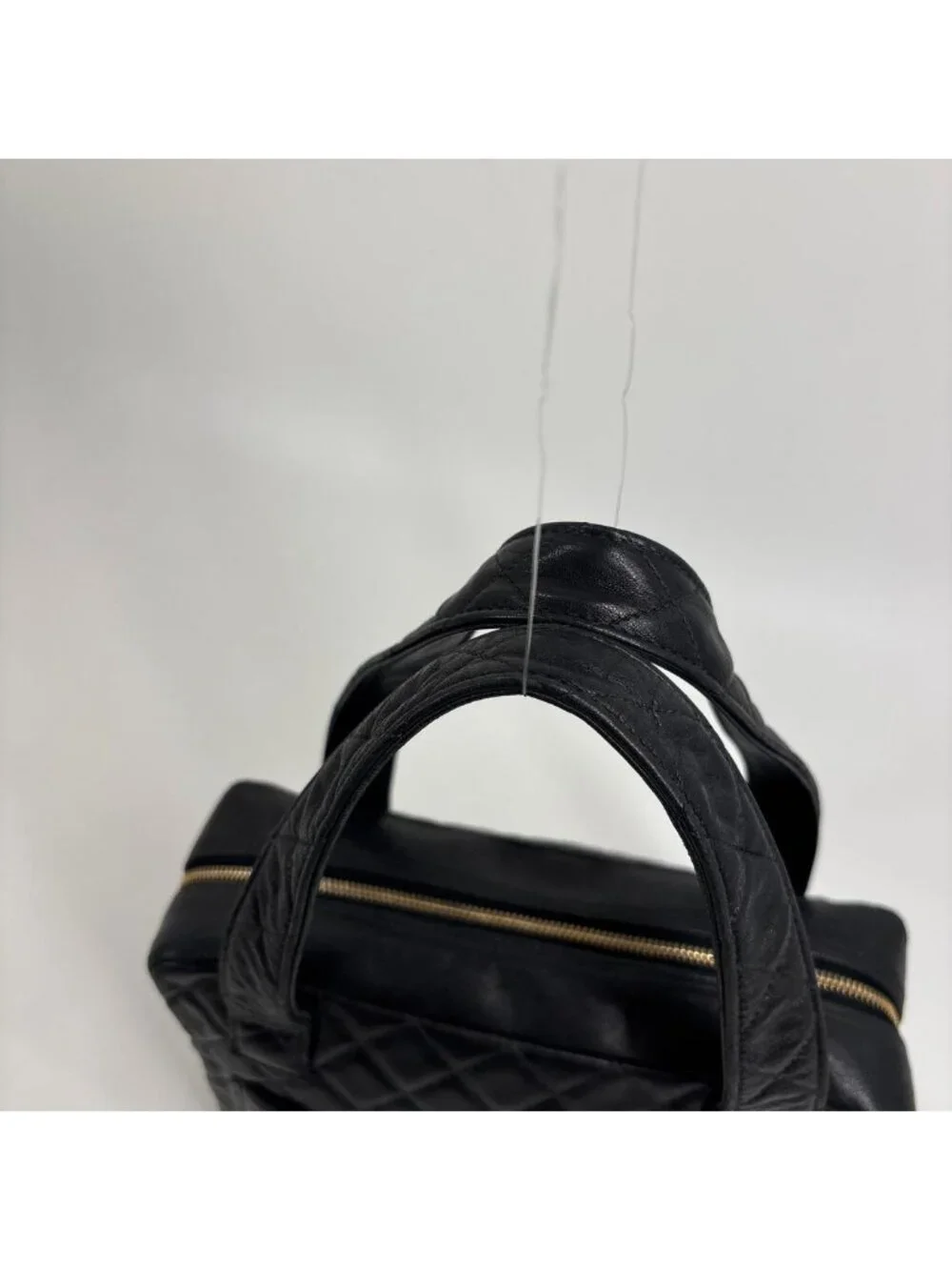Chanel Super Lambskin CC Logo Tote Black